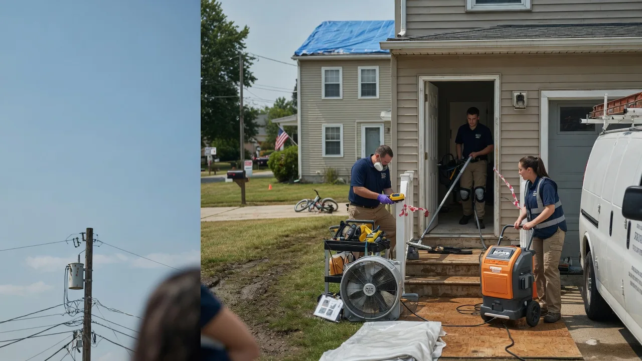 Water Damage Repair in Harrisonburg, LA near me